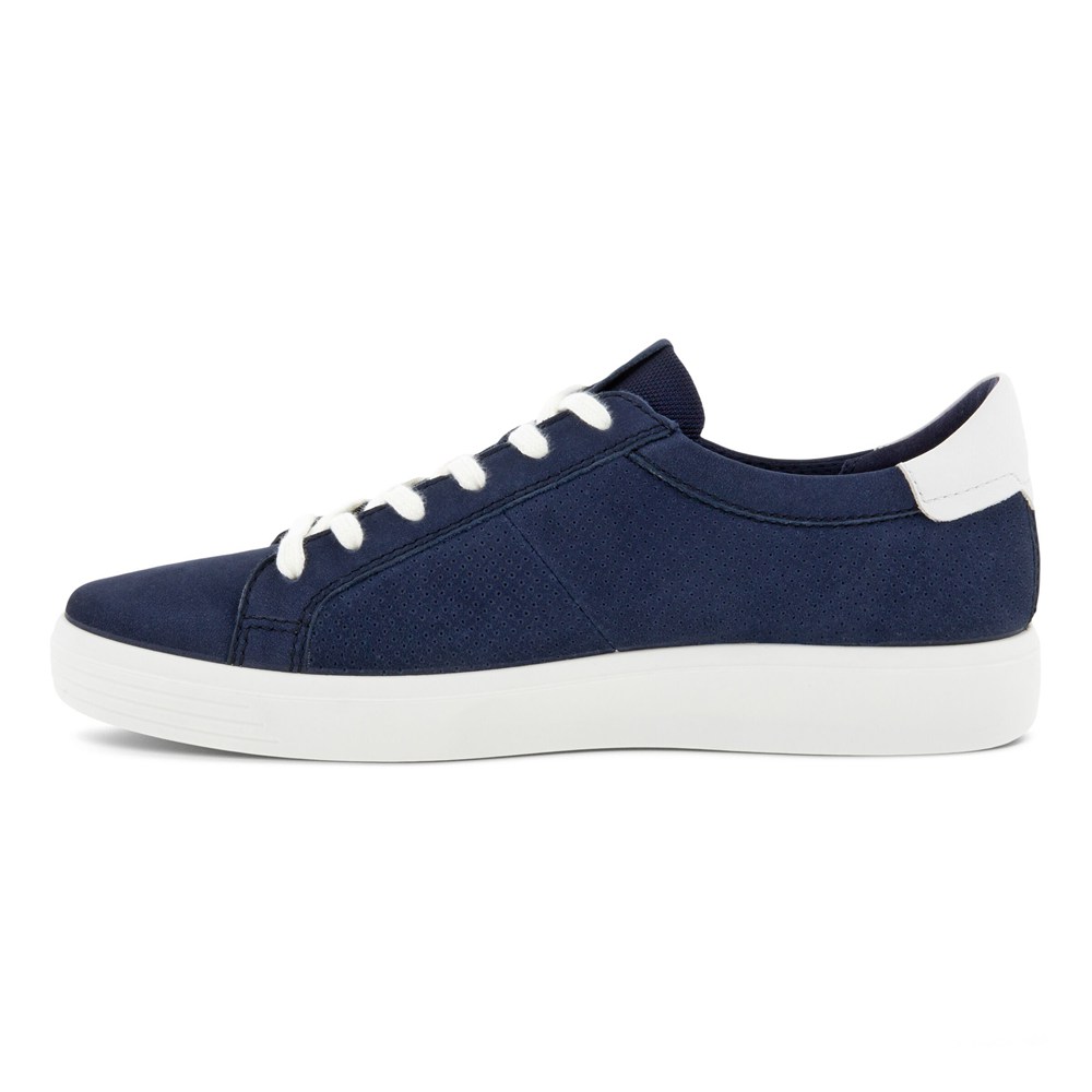 Tenis Hombre - ECCO Soft Classic Laced - Azul Marino - HET892437